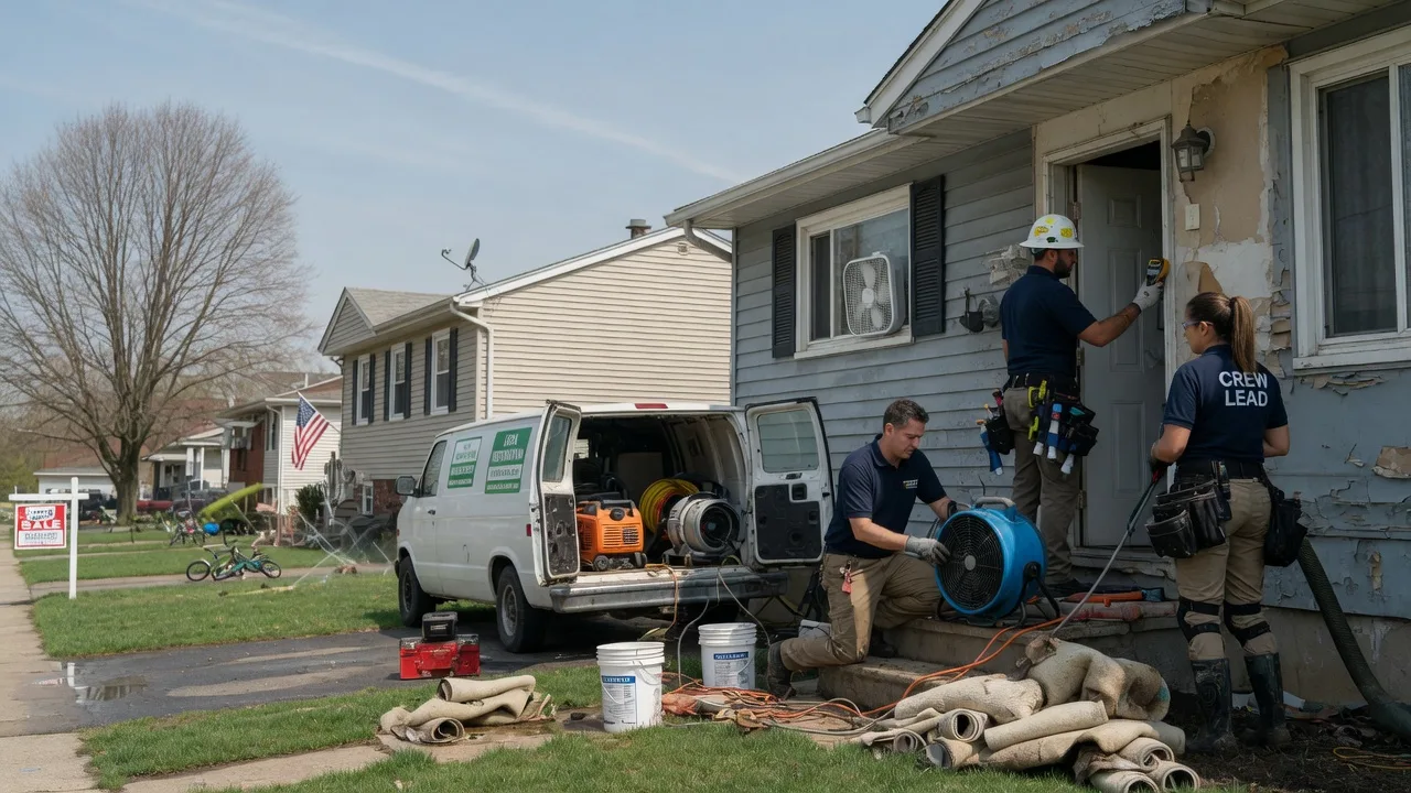 Flood Cleanup in Creve Coeur, IL near me
